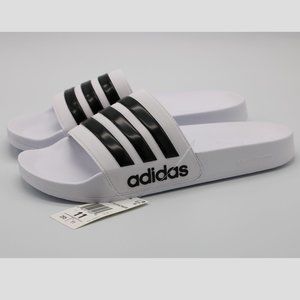 Adidas Men’s Adilette Cloudfoam Shower Slides New